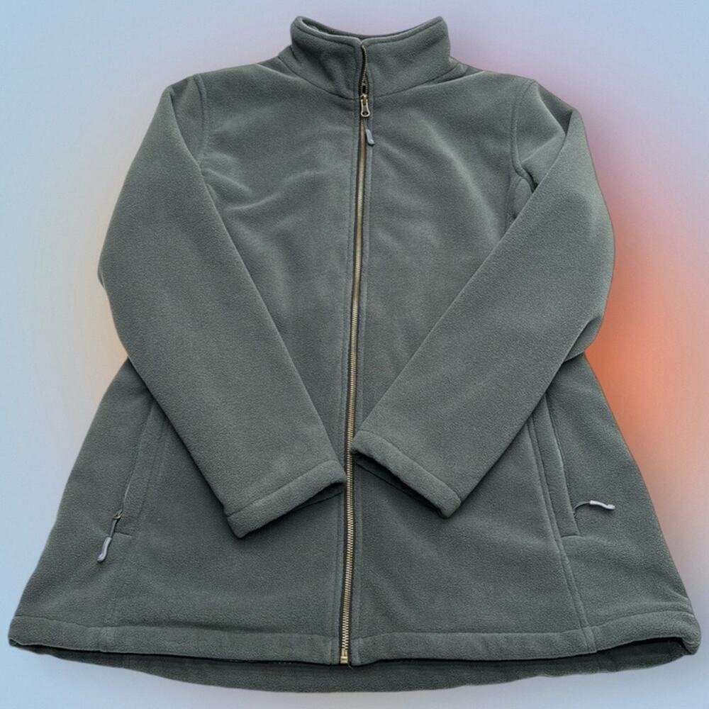 MOUNTAIN WAREHOUSE Women’s 14 Gray Heavyweight Fleece Jacket